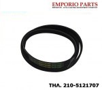 Ιμάντας ραβδωτός πλυντηρίου ρούχων 1255 J5 Ιμάντας ραβδωτός πλυντηρίου ρούχων 1255 J5  00360829
